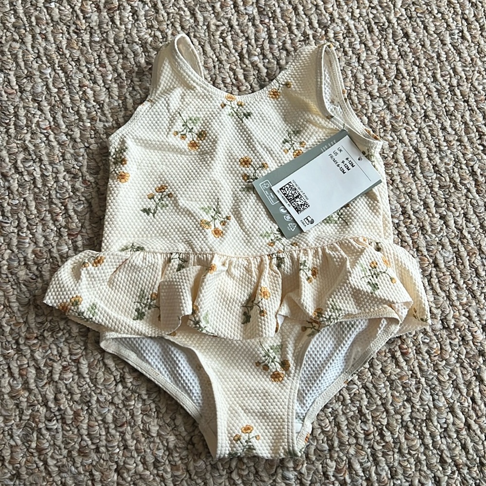 NWT H&M swim suit 9-12 months